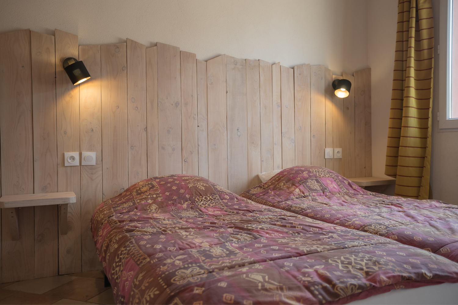 Chambre 2 du gîte Salagou